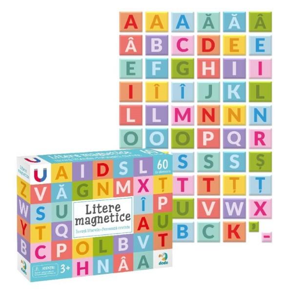 Счетный материал Dodo «Алфавит», 60 элем. (рум) 200279