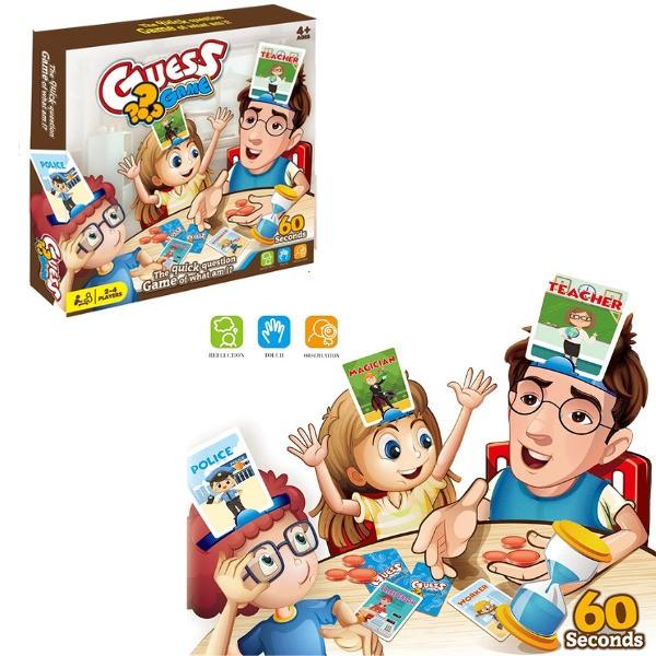 Настольная игра Board Games «Кто Я? Угадай!» (1284-3)