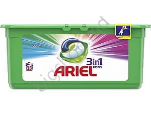 Detergent Ariel 3 in 1 Pods Color 28 capsule