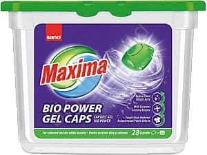 Средство для стирки Maxima Bio Power 28 capsule