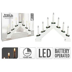 Новогодние украшение Christmas Подсвечник LED