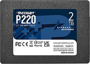 SSD накопитель PATRIOT P220 2TB