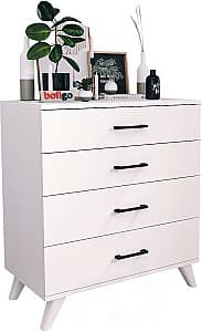 Comoda Nex Home Dresser 76x44x86.5 Alb