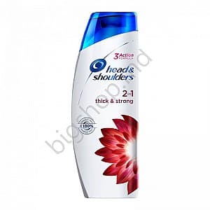 Шампунь для волос Head & Shoulders 225ml 2in1 THISCK&STRONG