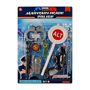 Set de jucarii Essa Toys de poliție (8 accesorii) (01-27-1)