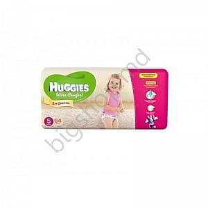 Pampers Huggies Ultra Comfort Giga Girl 5 (12-22 kg.) 64 buc.