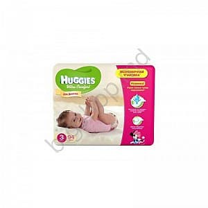 Pampers Huggies Huggies Ultra Comfort Giga Girl 3 (5-9 kg.) 94 buc.