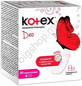 Absorbant KOTEX 20 (ZI de ZI) LUX NORMAL DEO