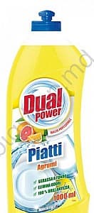 Средство для мытья посуды DUAL POWER 1L SOL VESELA ORANG
