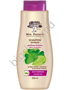 Шампунь для волос Mrs. Potters 500ml SAMP. GIN. BILOBA KERATIN