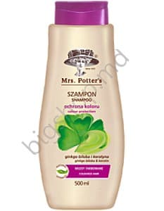 Sampon pentru par Mrs. Potters 500ml SAMP. GIN. BILOBA KERATIN