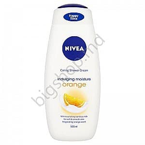 Гели для душа Nivea GEL DUS 500ml FEMEI CREME ORANGE