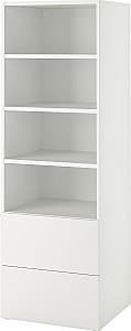 Etajera IKEA Smastad/Platsa 2 sertare 60x57x181 Alb