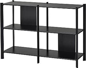 Стеллаж IKEA Jattesta 120x85 Черный