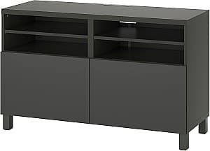 Tumba pentru televizor IKEA Besta 120x42x74 Gri Inchis/Lappviken/Stubbarp