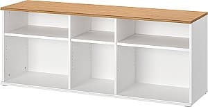 Tumba pentru televizor IKEA Skruvby 156x38x60 Alb