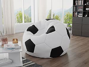 Fotoliu puf Mirjan24 Sylwin/Ksante 500L White/Black