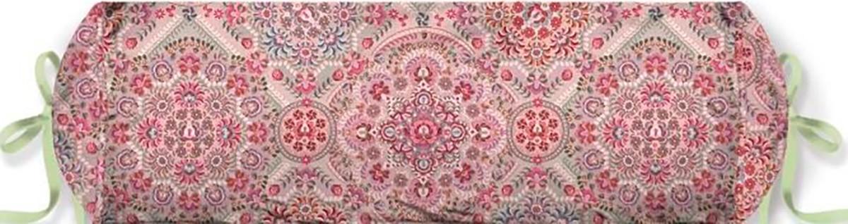 Подушка PIP Studio El Bordado Roll Cushion Pink