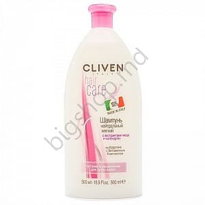 Sampon pentru par Cliven 500ml SAMPON ROZ (NEUTRU)