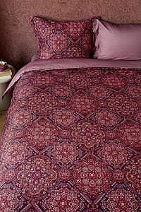 Lenjerie de pat PIP Studio Mosaico Dark red