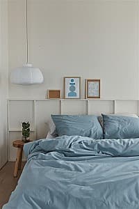 Lenjerie de pat Beddinghouse Care Organic Basic Blue