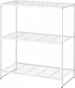 Стеллаж IKEA Jostein для дома/улицы/сетка 81x40x90 Белый