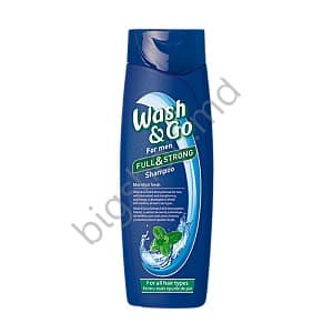Шампунь для волос Wash&Go  400ml FOR MEN MENTOL FRESH