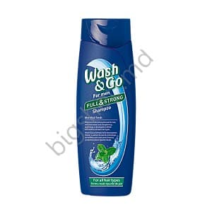 Шампунь Wash&Go  400ml FOR MEN MENTOL FRESH