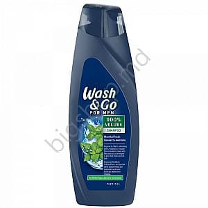 Шампунь для волос Wash&Go 400ml FOR MEN MENTOL
