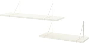 Raft de perete IKEA Bergshult/Pershult 120x30 Alb