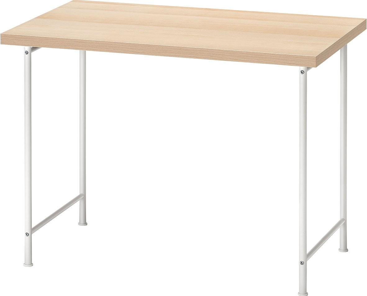 Masa pentru calculator IKEA Linnmon/Spand 100x60 Stejar/Alb