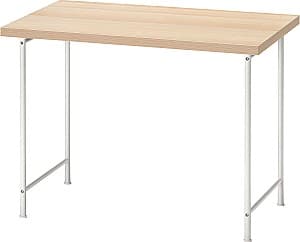 Компьютерный стол IKEA Linnmon/Spand 100x60 Дуб/Белый