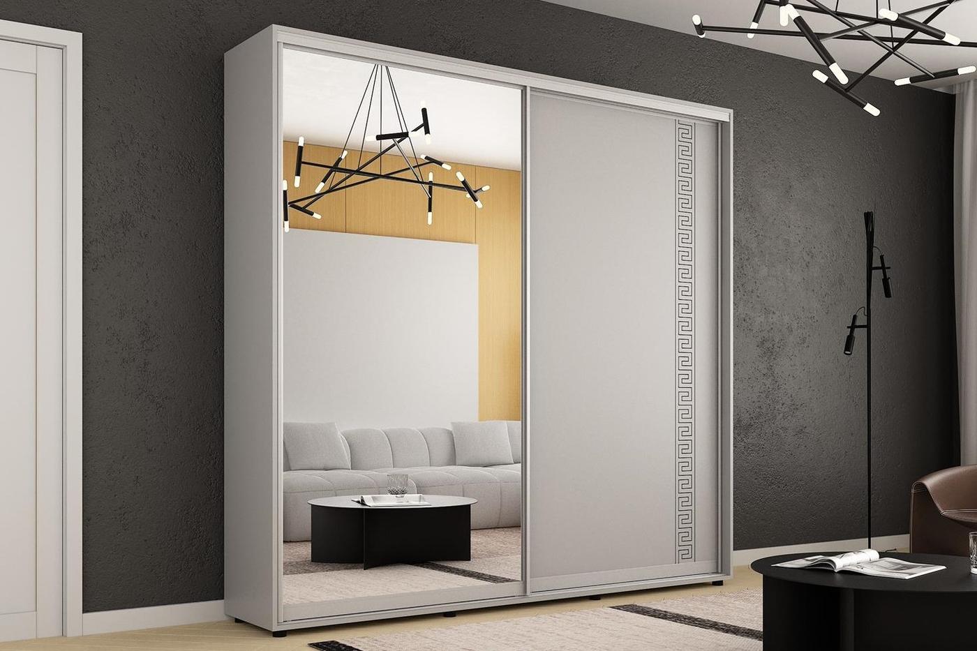 Шкаф-купе Mobildor Lux Compact 2300 (1 зеркало)