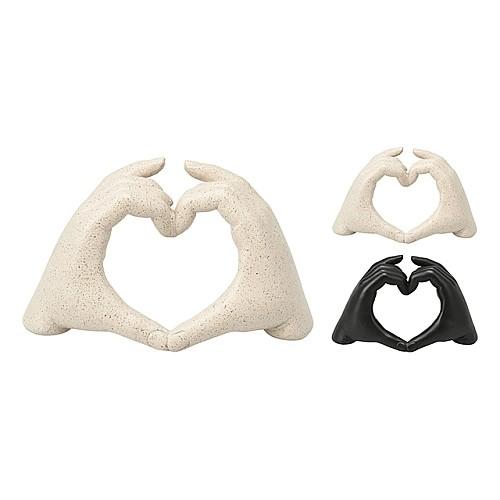 Decoratiune de interior H&S Maini in forma de inima