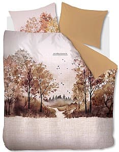 Постельное белье Riviera Maison Aurelia 140x200/220 Brown