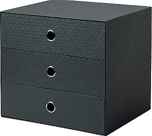 Cutie pentru depozitare IKEA Pallra 3 sertare 33x26 Negru