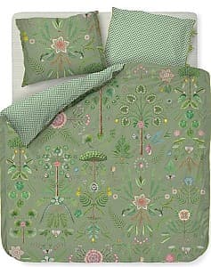 Lenjerie de pat PIP Studio Bamboleo 200x200/220 Green