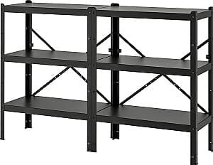 Etajera IKEA Bror 190x40x110 Negru