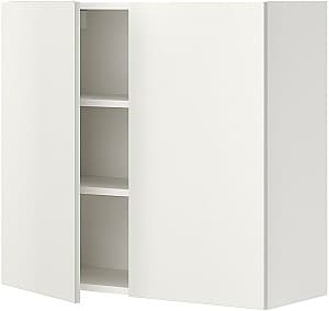 Шкаф в ванную IKEA Enhet 2 полки/двери 80x32x75 Белый