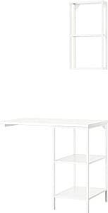 Etajera IKEA Enhet/Lilltrask 101.5x63.5x222 Alb