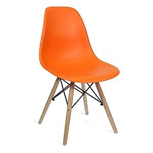 Scaun din lemn DP Eames A-37 Orange