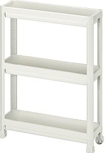 Сервировочный стол IKEA Vesken 54x18x71 Белый