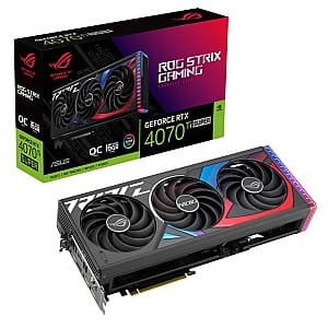 Placa video gaming Asus ROG STRIX Gaming GeForce RTX 4070 Ti SUPER OC Edition