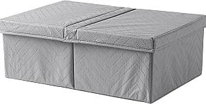 Ящик для хранения IKEA Fullsmockad 51x34x18 Серый