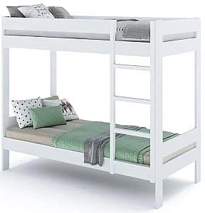 Детская кровать KLEN DouBLE 90x200cm Белый