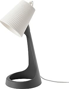 Lampa de masa IKEA Svallet Gri Inchis/Alb