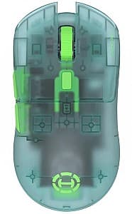 Mouse gaming EDIFIER  HECATE G3M PRO Transparent Green