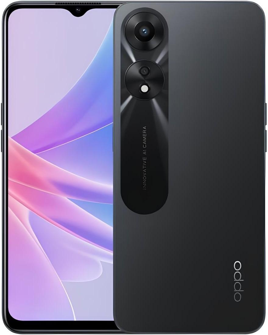 Мобильный телефон Oppo A78 5G 4/128GB Glowing Black