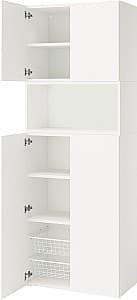 Шкаф IKEA Platsa/Fonnes 80x42x221 Белый