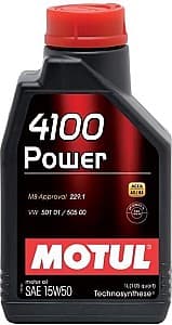 Моторное масло Motul 4100 POWER 15W50 1л
